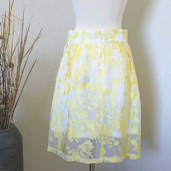 A-line Skirt Small Yellow NWT - Picture 5 of 8